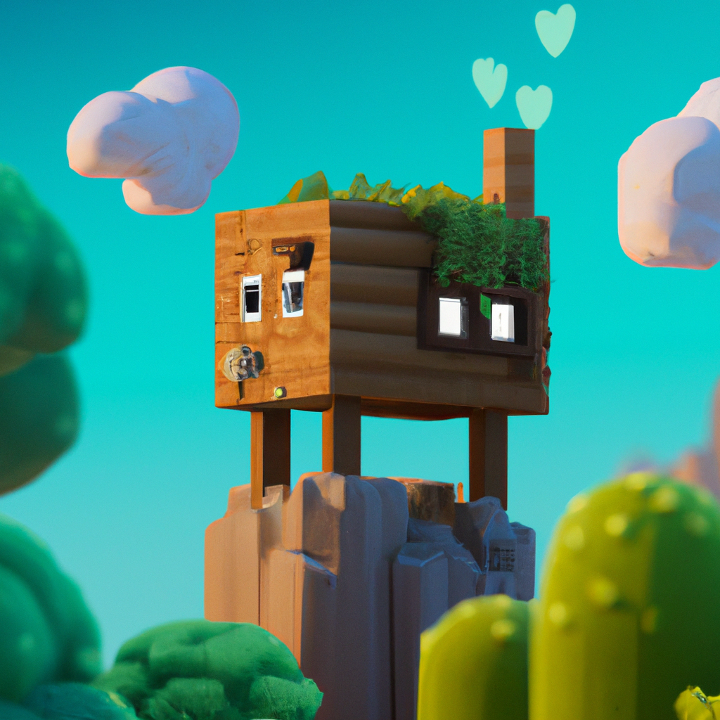 Minecraft, modern design, for the web, cute, happy, 4k, high resolution, trending in artstation